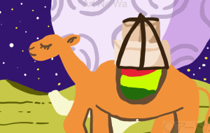 夜の砂漠散歩 - ましゅまろまかろん 