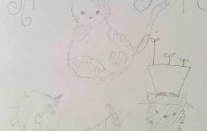 色んなものを描く練習。 - 宇宙水晶 