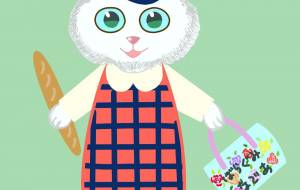 パリジェンヌ（ねこなのです） - ちろ 