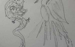病気の人を思って泣きながら描いた絵画 - 吉田昌平