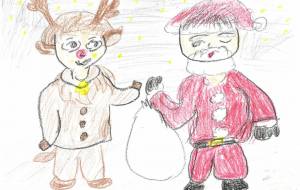 サンタとトナカイ - K・K 