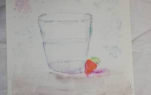 グラスと苺 - 空飛ぶクジラ 