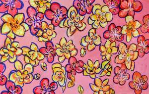 蝋梅と梅 - satti 