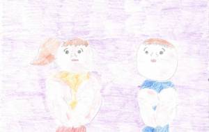 星空を見上げている - あーちゃん 