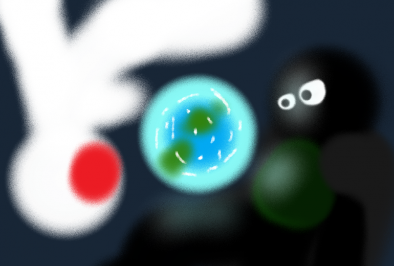 神になった気分