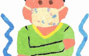 風邪に注意 - もぐちゃん 