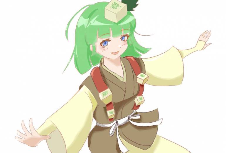 豆腐山伏の女の子