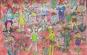 精霊たち - 白と黒を和える 