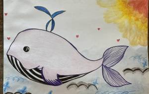 キュートな鯨 - 名もなき米3号 