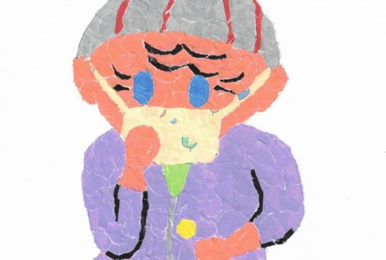 風邪ひきおばあちゃん - もぐちゃん 