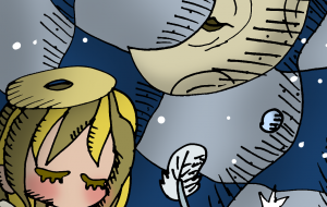 月にお祈り - ましゅまろまかろん