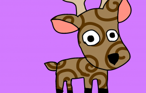 ぐるぐる鹿 - ましゅまろまかろん 