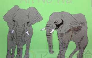 ゾウの家族 - 猫職人 