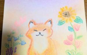 きつねと夕焼け - Caldo