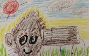 クレヨンで童心に帰って描きました絵です - 笹谷正博 