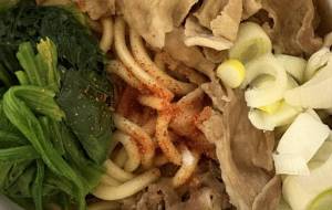 肉うどんホーレン草たっぷり - 笹谷正博 