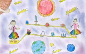 銀河をかける冒険マップ - 秋田ちひろ 