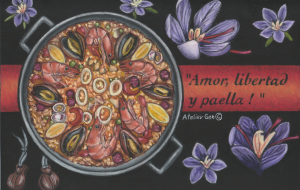 “Amor, libertad y paella”  (愛と自由とパエリア) - Atelier gen 