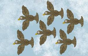 鳥の群れ - アクター 