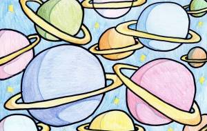 宇宙の惑星たち - くらげ 