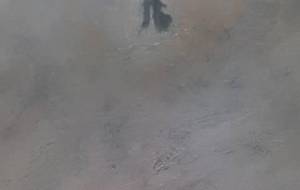 アクリル絵画 空の恋人 - 真鍋哲地