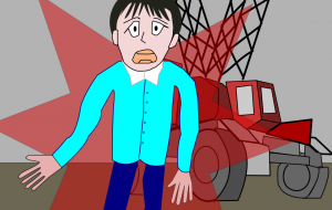 あっ！危ない！ - 【イベント】株式会社白水社 安全協力会　安全スローガンポスターデザイン 