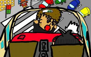 油断大敵~その油断が人生を変える~ - 【イベント】株式会社白水社 安全協力会　安全スローガンポスターデザイン 