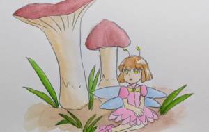 きのこと妖精 - 暁・丸子 