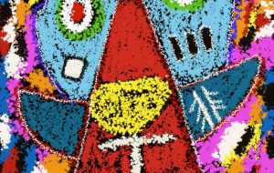 極彩色のトーテム - hakaalash 