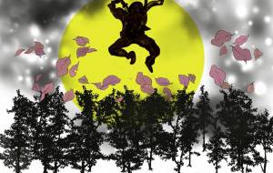 黒影の忍者 - とくすけ 