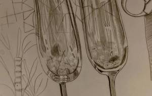 思い出のシャンパン・グラス - ホワイトエンジェル 