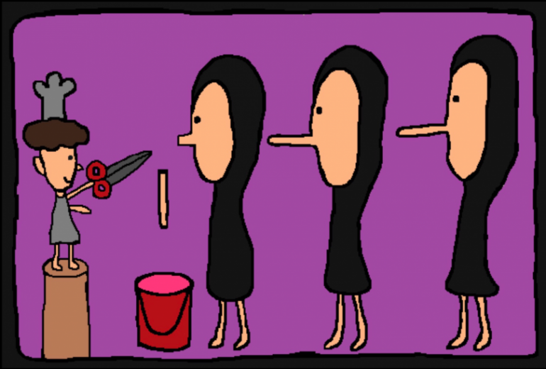 ハナポッキンアイス　パープル