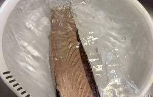 皆様食事どうしてますか？私は基本的に自炊です大型冷凍カツオ解凍しました - 笹谷正博 