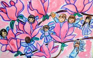 木蓮と妖精 - satti 