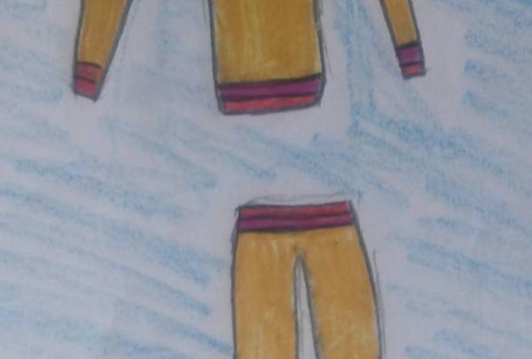 薄手のコットンスエットパンツ