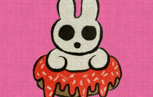 ドーナツに挟まるコネッホ - 黒越瑠香 