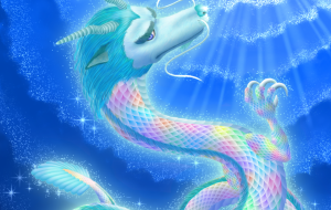 光に導く龍 - 桜雪 