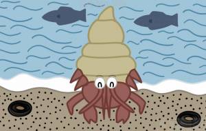 海のヤドカリ - アクター 