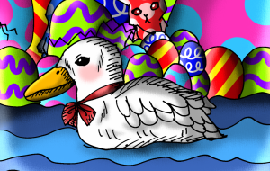 アヒルとイースターの旅 - ましゅまろまかろん