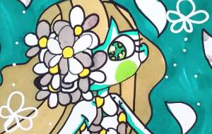 花のドレスを身にまとって - ましゅまろまかろん 