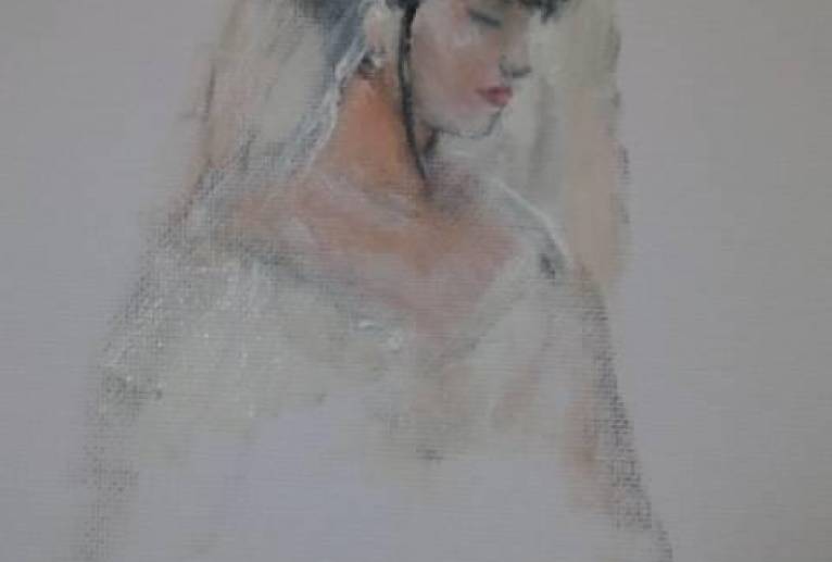 雪女愛ウェディングドレス - 真鍋哲地 