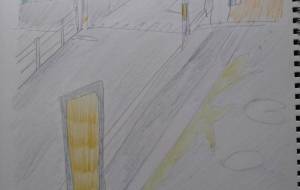 近所のバス停 - かず 