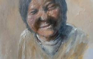 母さん、（世界中の弱者の方々が幸せでありますように） - 真鍋哲地 