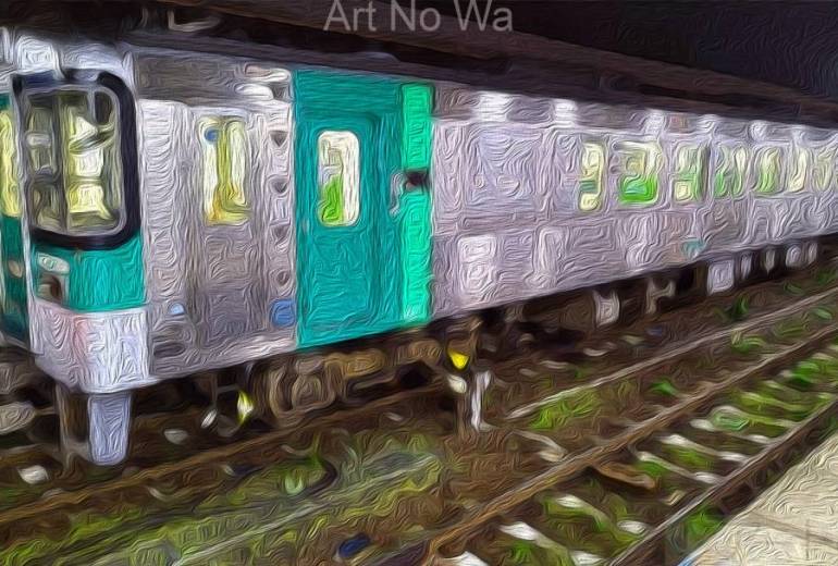 なんちゃって油彩画風