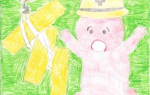 あぶないぞー！ - 【イベント】株式会社白水社 安全協力会　安全スローガンポスターデザイン 