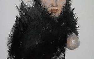 黒猫尊いファッションモデル（障がい者女性） - 真鍋哲地 