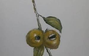 死柿の幻聴(自然界愛する叫び) - 真鍋哲地