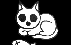 ガティートとお魚 - 黒越瑠香 