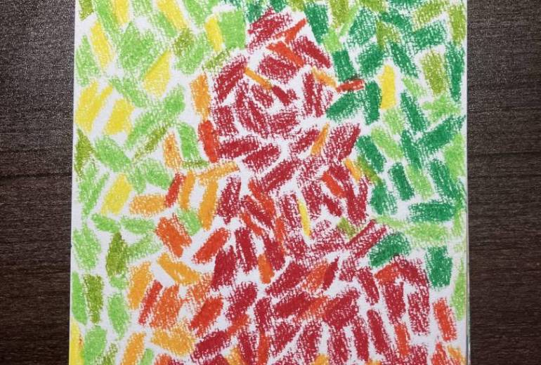 サルビアの垣根