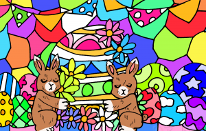 おめでとうイースター - ましゅまろまかろん 